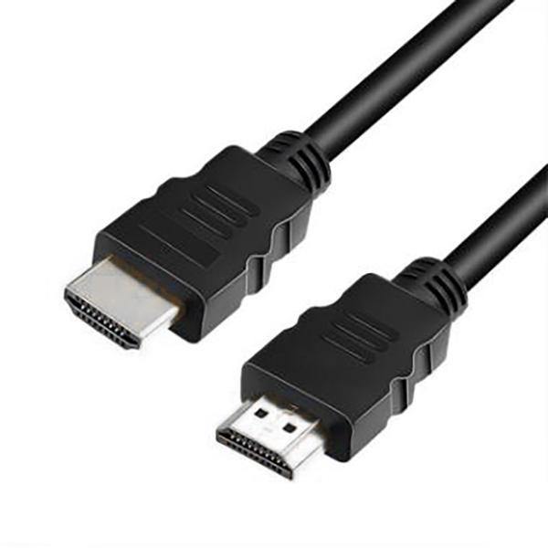 NÖRDIC 1m kabel HDMI High Speed with Ethernet Ultra HD 4Kx2K i 60Hz 10,2Gbps med stöd för ARC och Dolby® TrueHD ren koppar 99,99% - Smartiq